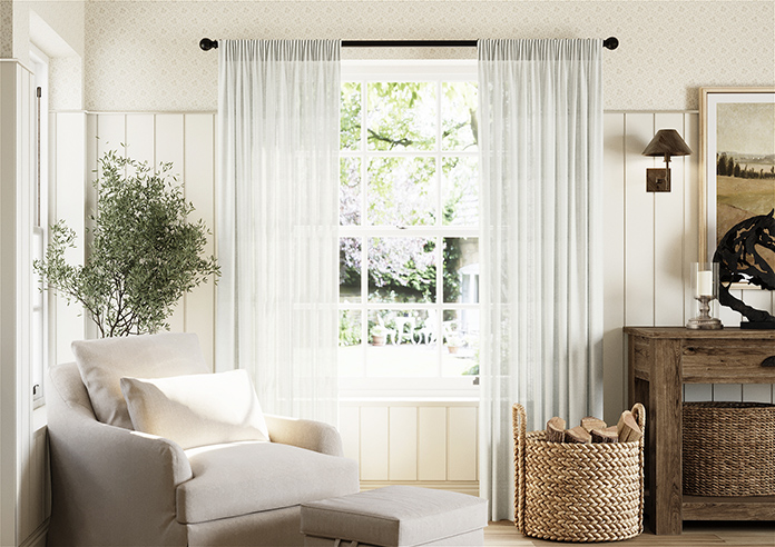 Brescia Voile, Purity - Made to Measure Curtains - Image 3